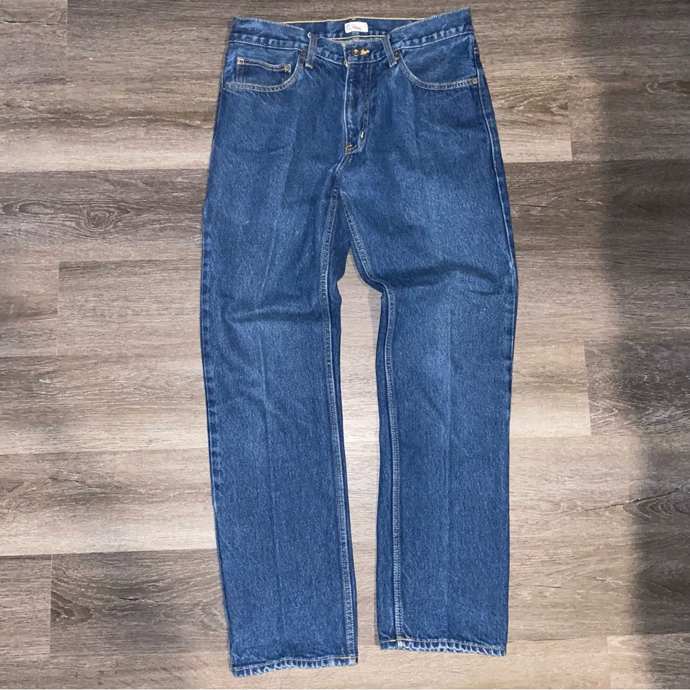 regular fit denim jeans